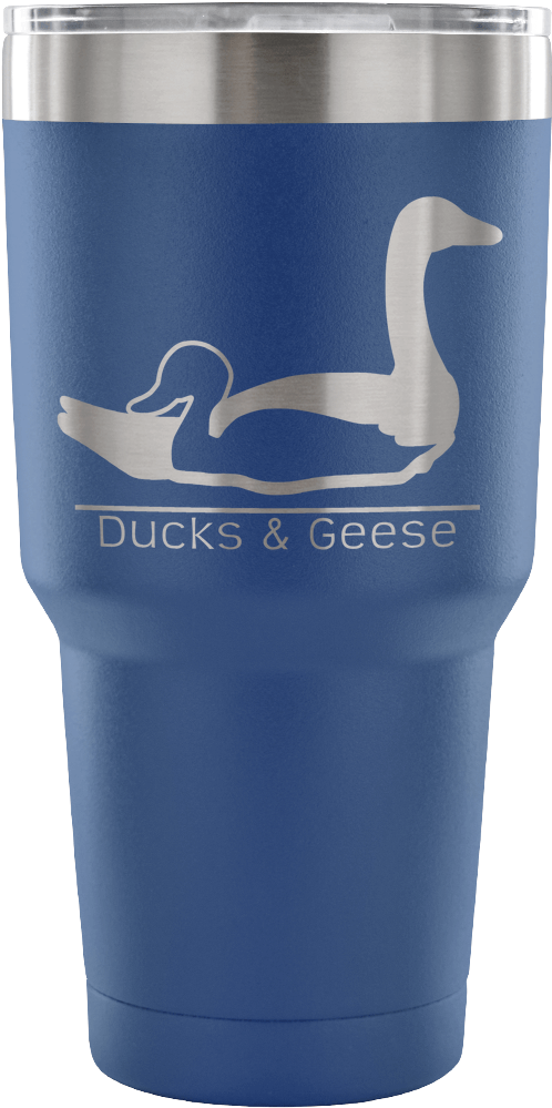 Ducks & Geese Tumbler - Mug (1024x1024), Png Download