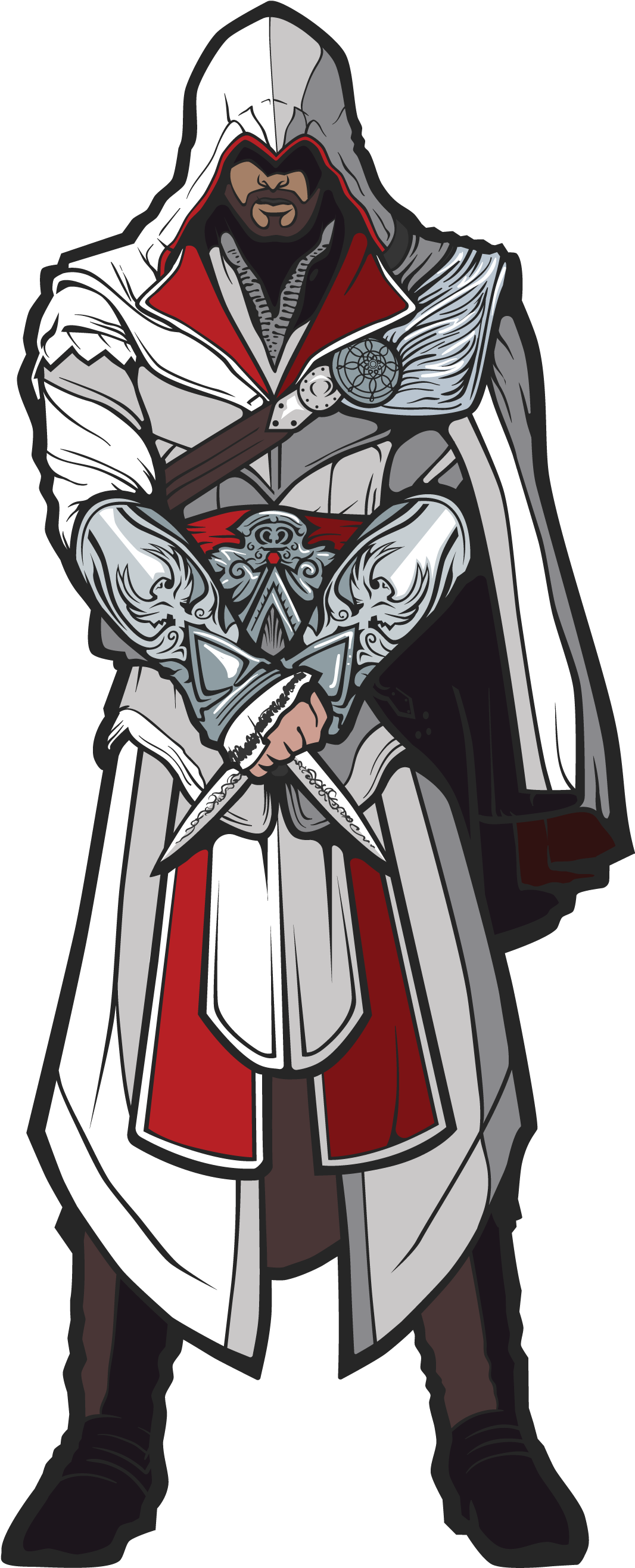 Ezio - Ezio Auditore (2000x3500), Png Download