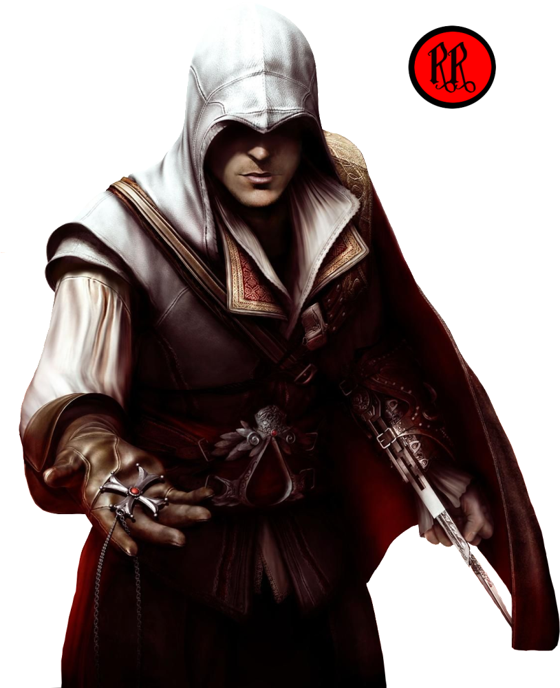 Assassins Creed 2 Ezio Png (847x1024), Png Download