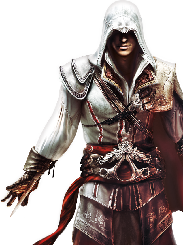 Transparent Ezio - Assassins Creed 2 (500x669), Png Download
