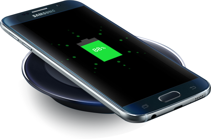 Plenty Of Phones Offer Wireless Charging These Days, - Qi Wireless Fast Charger Charging Pad For Samsung Galaxy (673x444), Png Download