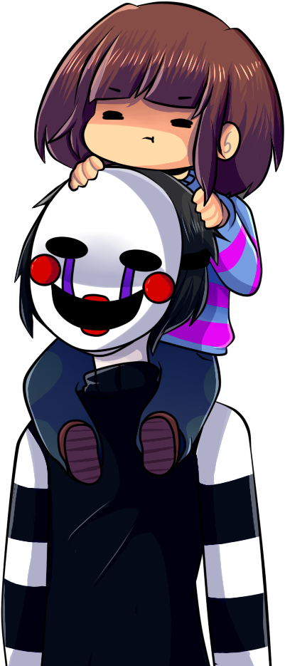 Determinated Souls By Khoritsa - Undertale And Five Nights At Freddy's (720x960), Png Download