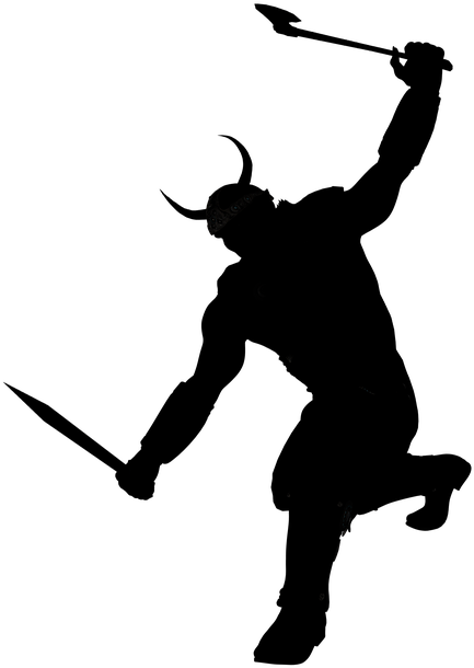 Fantasy Troll Silhouette Png (473x640), Png Download