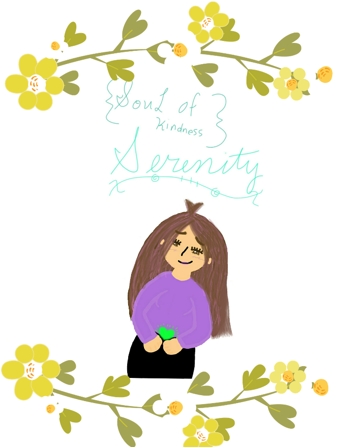 Undertale Soul Soulofkindess Serenity - Garden Croton (1024x1024), Png Download