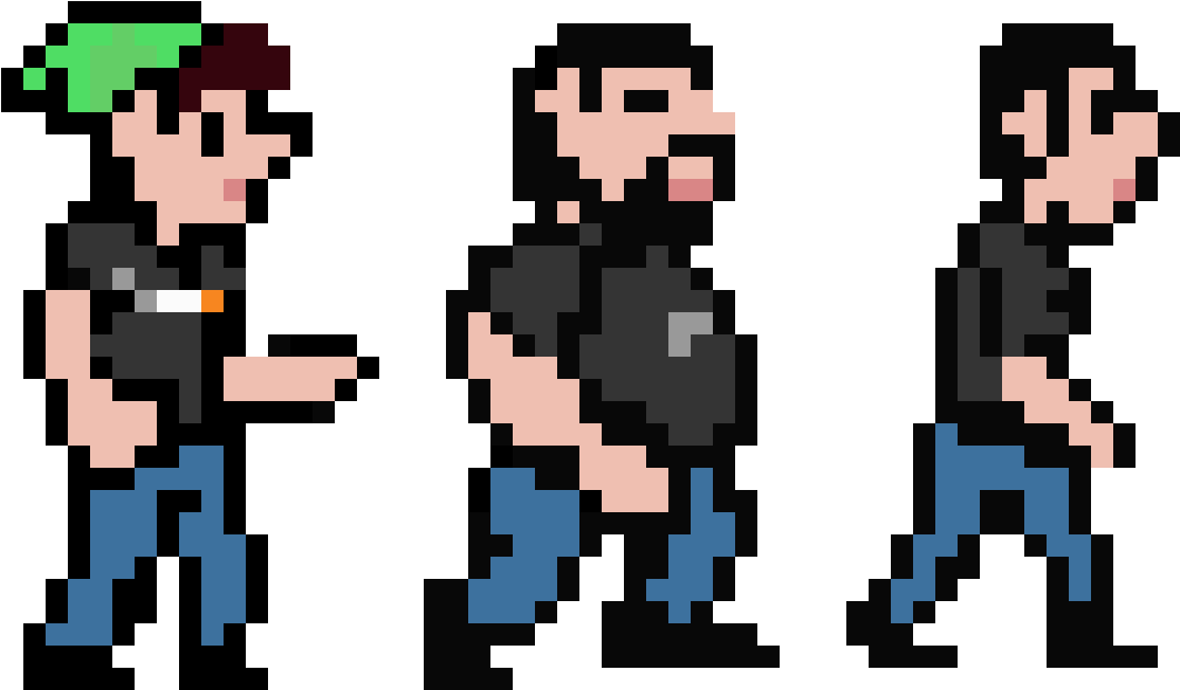 Bmc Zelda 2 Sprites - Zelda Sprites (1253x622), Png Download