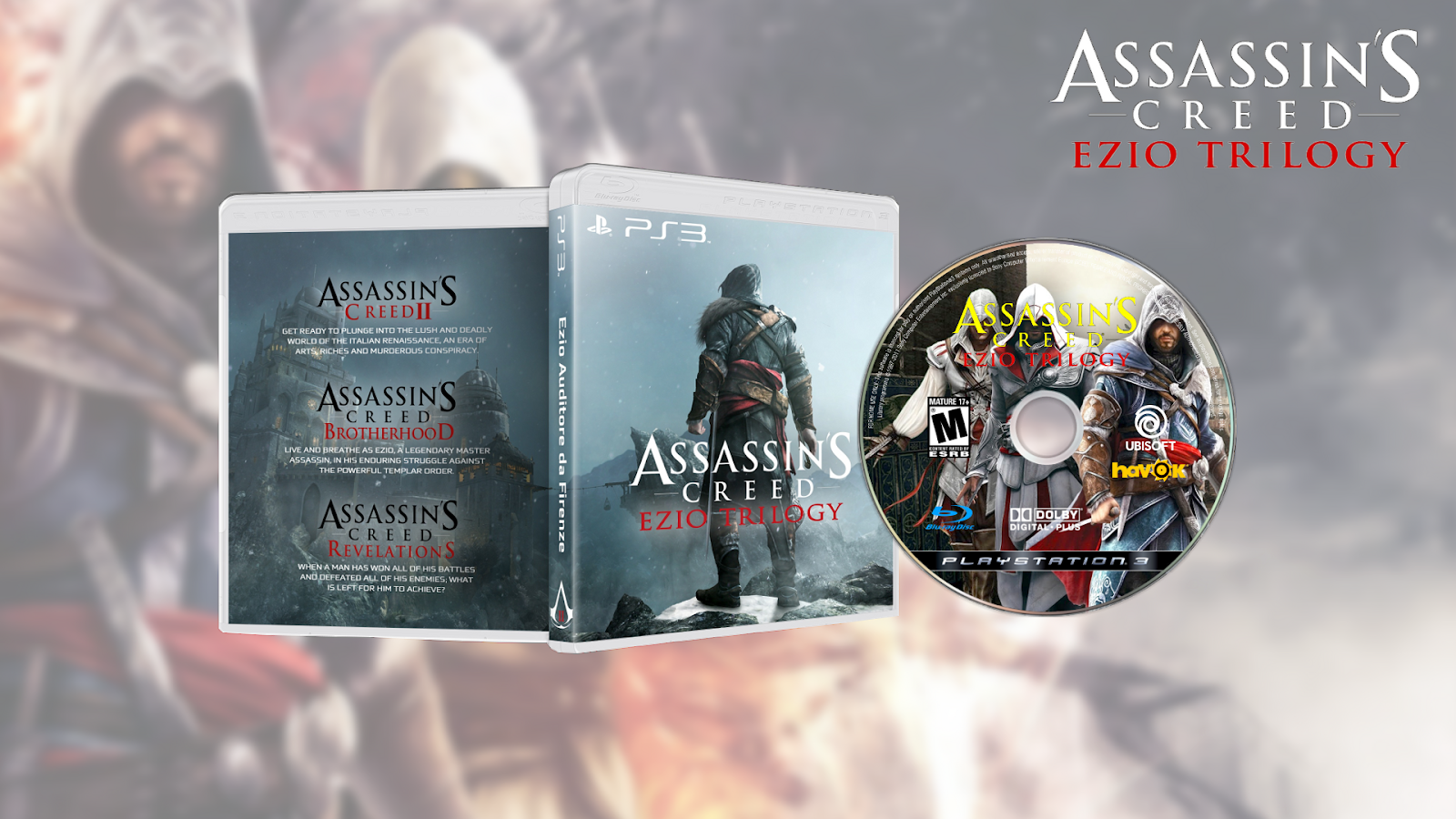 Assassin´s Creed Ezio Trilogy Ps3 Download - Assassin's Creed Revelations (1600x900), Png Download