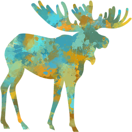 Click And Drag To Re-position The Image, If Desired - New Hampshire Moose Bumper Sticker (452x700), Png Download