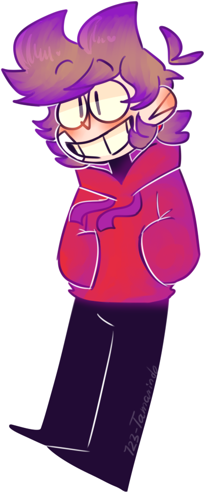 “o ” Eddsworld Tord, Tord Larsson, My Favorite Things - Drawing (499x1061), Png Download