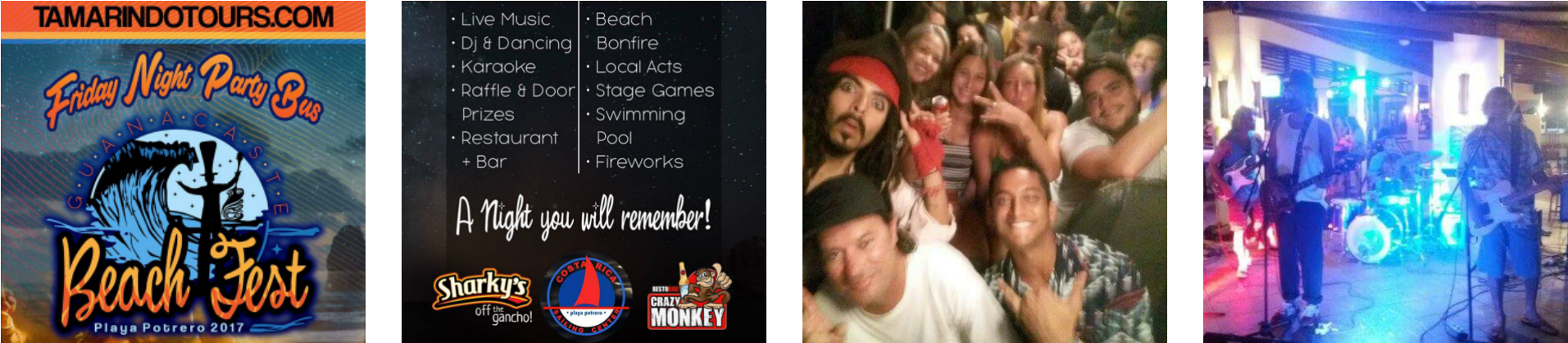 Hop On Board The Tamarindo Party Bus Departing From - Event (2000x505), Png Download