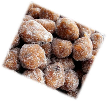 Cerdo Guisado • Dulce De Papaya Verde O El Famoso Caballito - Calas (381x362), Png Download