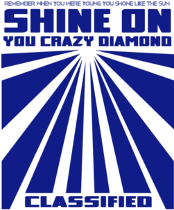 Shine On Crazy Diamond - Label (674x518), Png Download