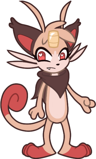 A Shiny Meowth Dude With A Bandana Because I Was Thinking - Meowth (500x548), Png Download