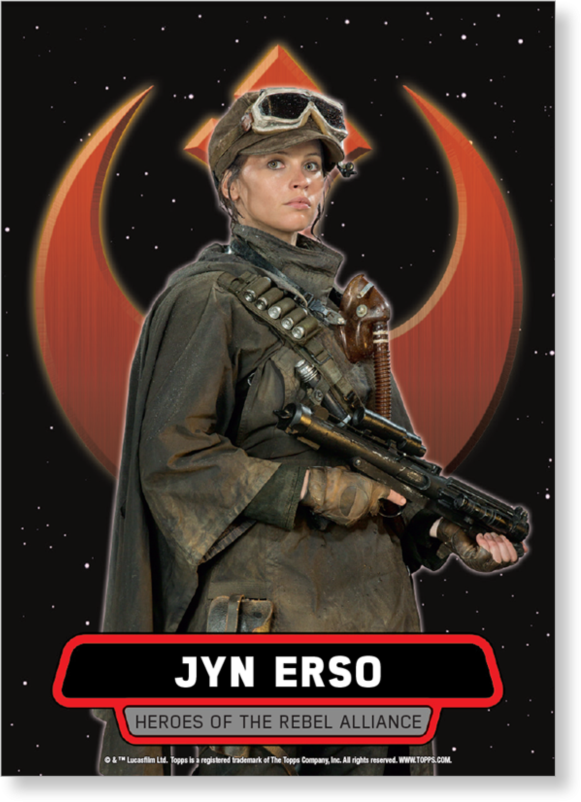 Jyn Erso 2016 Star Wars Rogue One Series One Heroes - Topps Star Wars Rogue One Series 2 Trading Card Box (2000x2000), Png Download