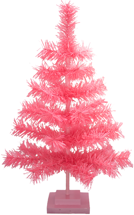 Lee Display's Hand-made Feather Tinsel Christmas Trees - Christmas Tree (498x747), Png Download