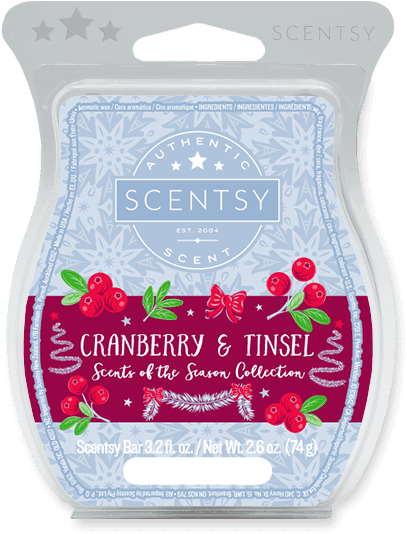 Scentsy Cranberry - Poinsettia Pine Scentsy (600x600), Png Download