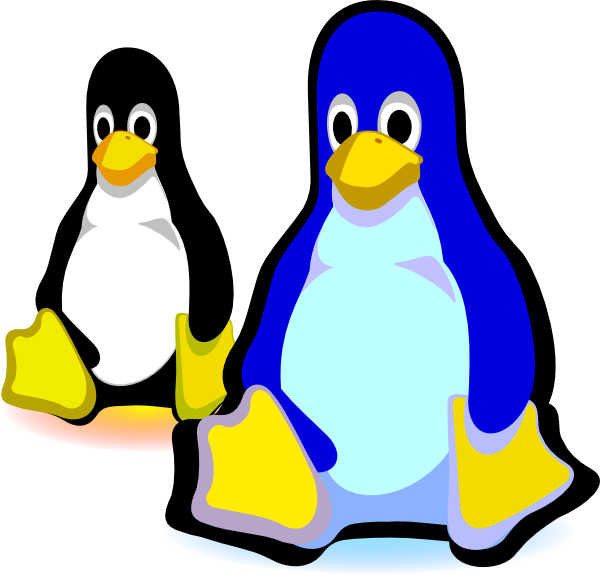 How To Set Use Two Penguins Clipart (600x575), Png Download