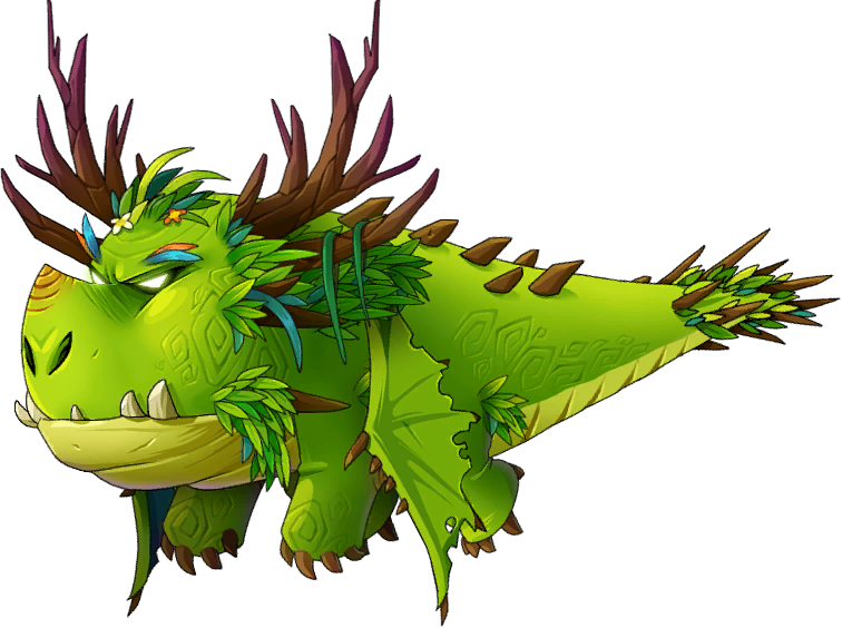 Where Boss Lucid Green Dragon Located - Illustration (756x564), Png Download