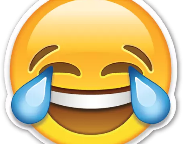 Emoji Png Transparent Images - Laugh Cry Emoji Png (640x480), Png Download