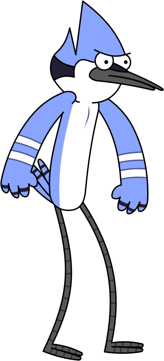 Yo No Soy Or I Am Not Mordecai By Kol98-d5unoyu - Mordecai Y Rigby (625x1277), Png Download