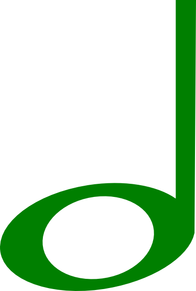 Time Signature Note Clipart - Kinds Of Notes Clipart (402x597), Png Download