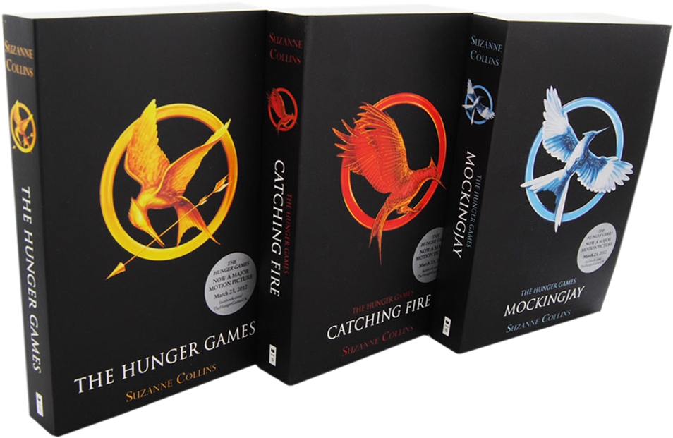 The Hunger Games Trilogy Uk Scholastic Paperback Edition - Hunger Games Series (954x621), Png Download