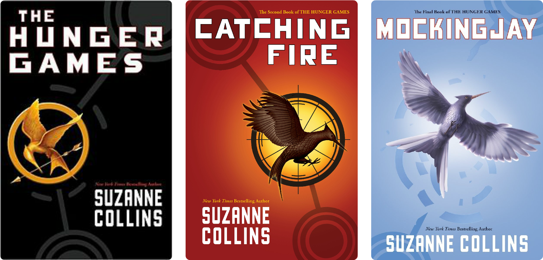 Even By Looking At The Book Covers, One Can See The - Hunger Games All Books (1983x1000), Png Download