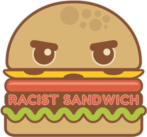 Sandwich Clipart Lot Food - Racist Sandwich Podcast (500x500), Png Download