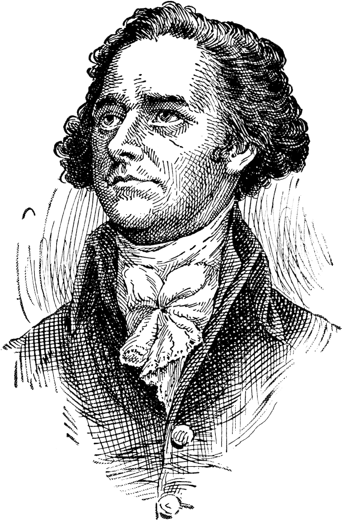 Alexander Hamilton, James Madison And John Jay - Alexander Hamilton Clip Art Duel (683x1024), Png Download