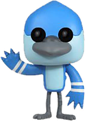 Television Mordecai Icon - Regular Show Funko Pop (400x400), Png Download