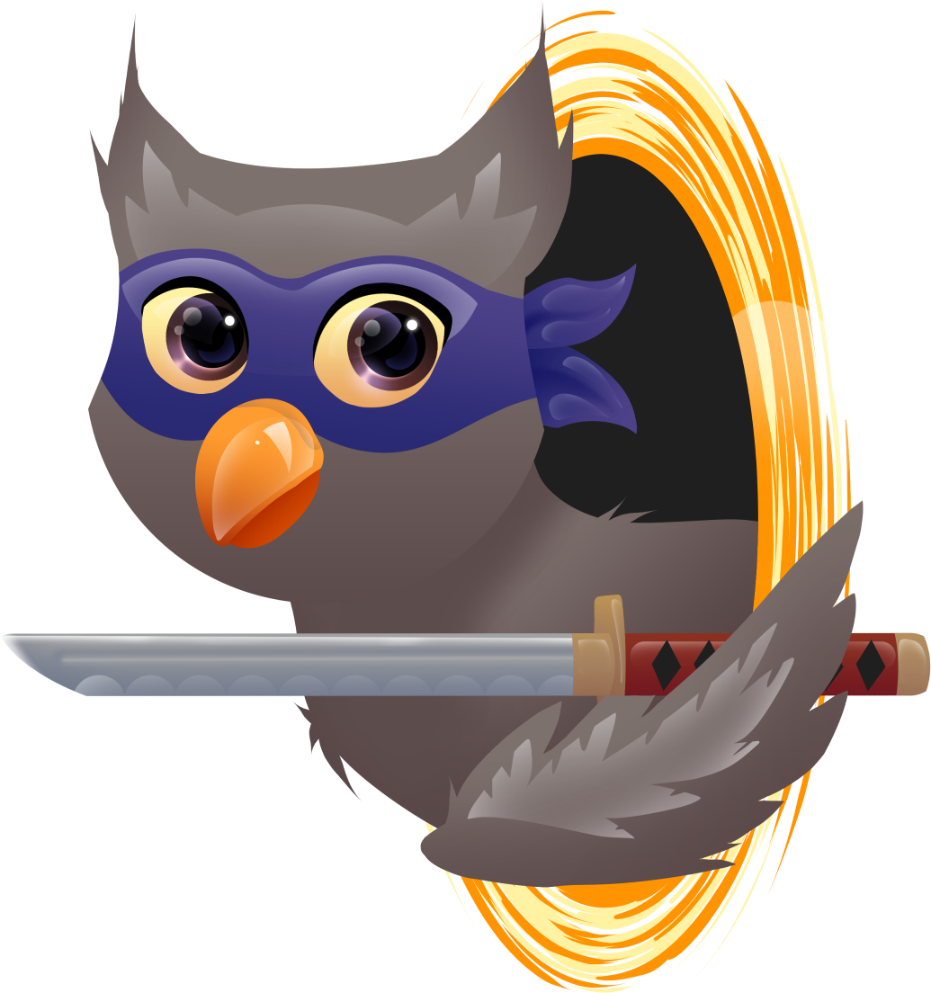 Teenage Mutant Ninja Owl - Ninja Owl (1200x1200), Png Download