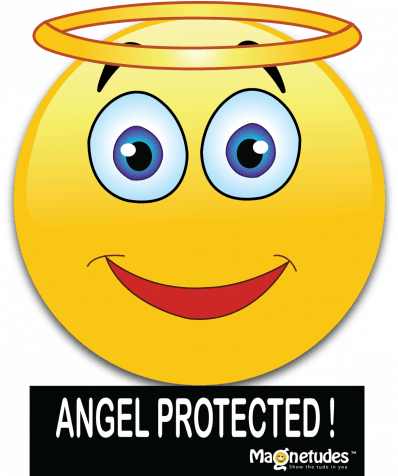 Emoji Car Magnets With Captions - Purchasing (475x475), Png Download