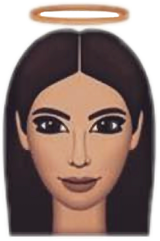 Kimoji Sticker - Kimoji Face (520x784), Png Download