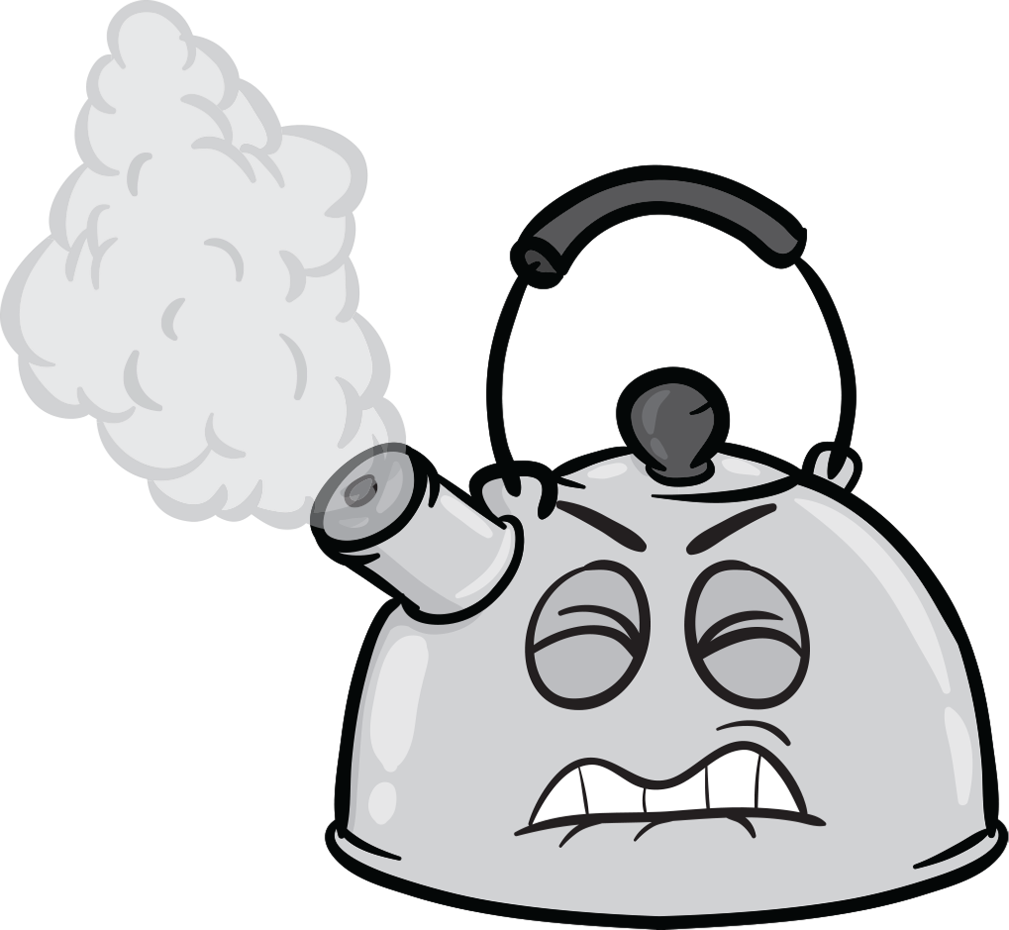 Ever Put The Kettle On To - Kettle Emoji (2000x1843), Png Download