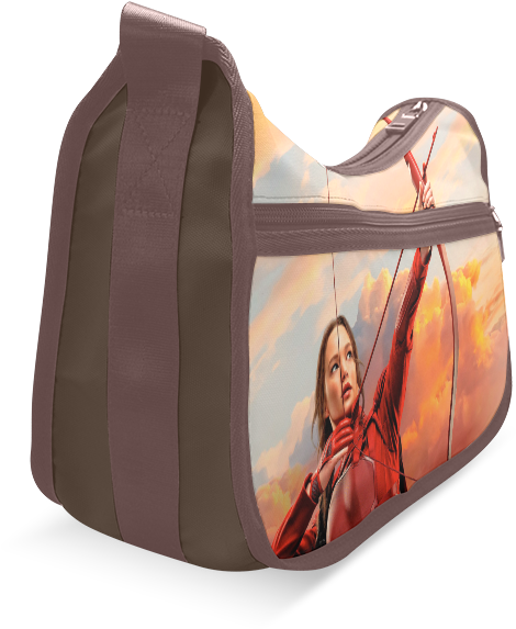 Psylocke Women's Fashion Single Shoulder Bag With Katniss - Shoulder Bag (800x800), Png Download