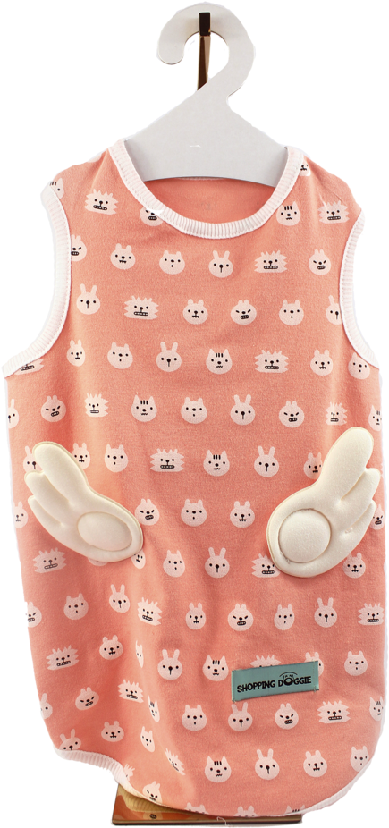 Emoji Tank Top With Angel Wings - Polka Dot (740x987), Png Download