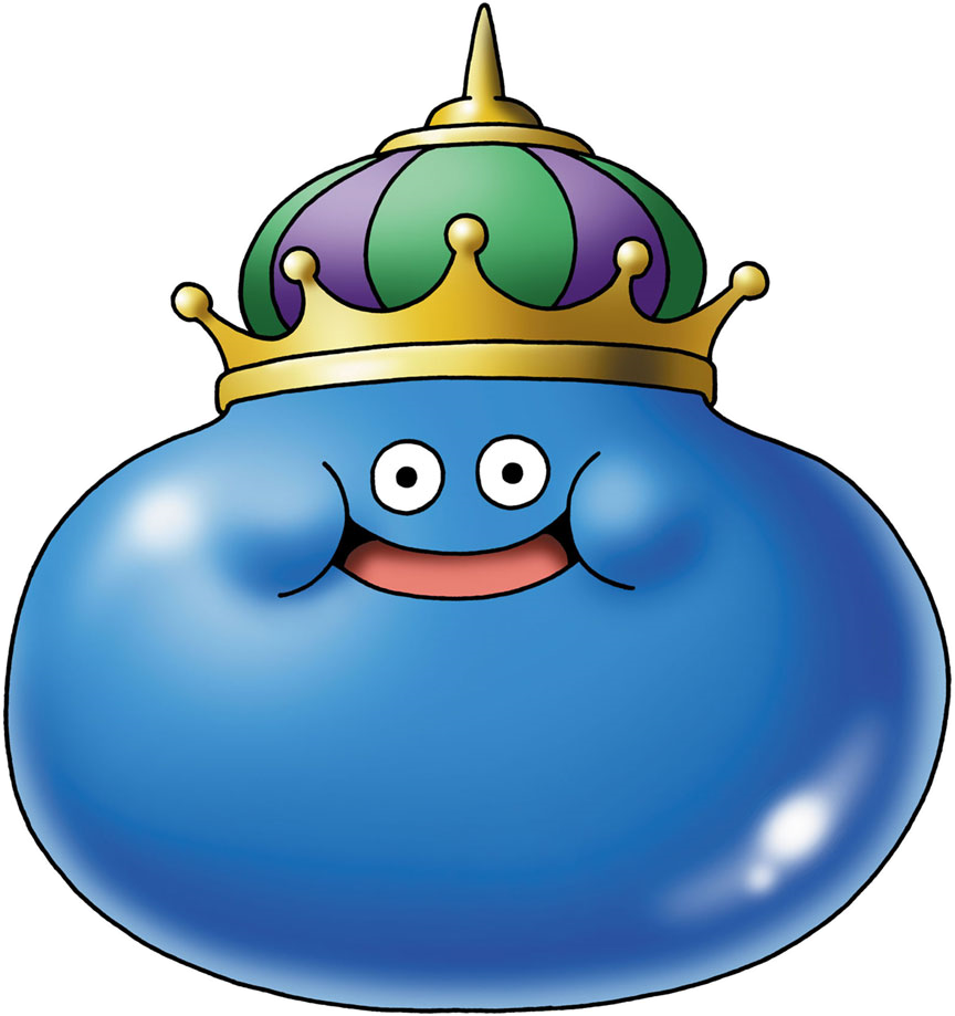 Terraria King Slime Png - Slime Dragon Quest (864x919), Png Download