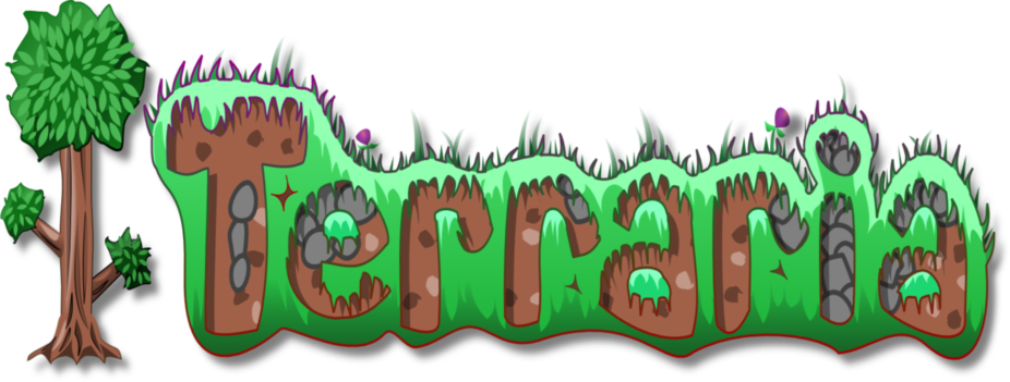 Terraria Download - Terraria (926x351), Png Download