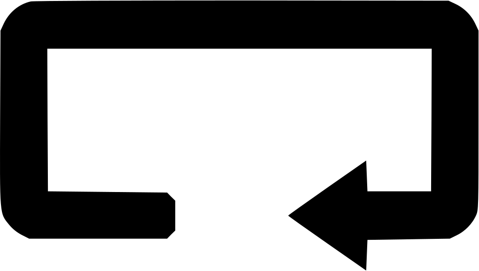 Play Repeat Arrow Sound Audio Comments - Repeat White Png Icon (981x556), Png Download