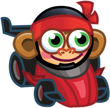 Chop Chop The Cheeky Chimp - Portable Network Graphics (393x395), Png Download
