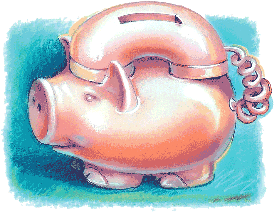 'in A Bubble' - Domestic Pig (1000x755), Png Download