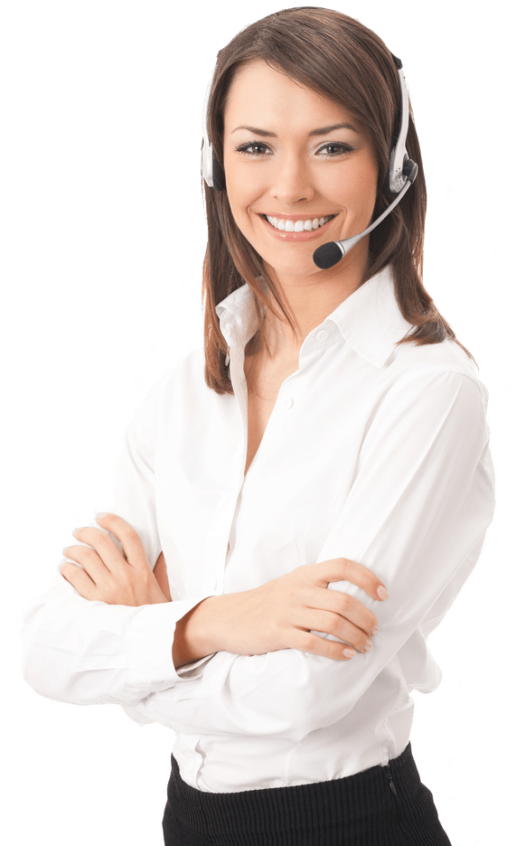 Corporations - Call Center Worker Png (571x942), Png Download
