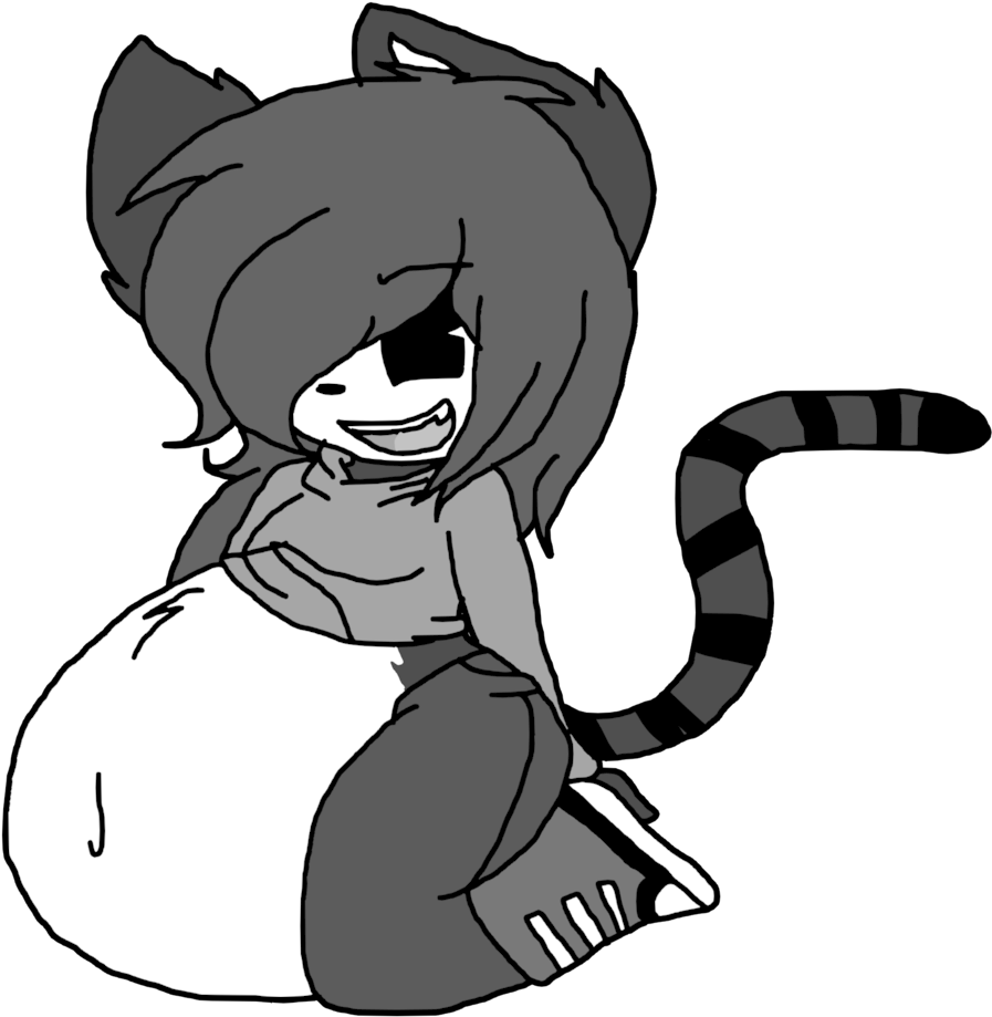 Whiskers Cat Drawing Bendy And The Ink Machine - Inky Bendy And The Inkmachine (1024x949), Png Download