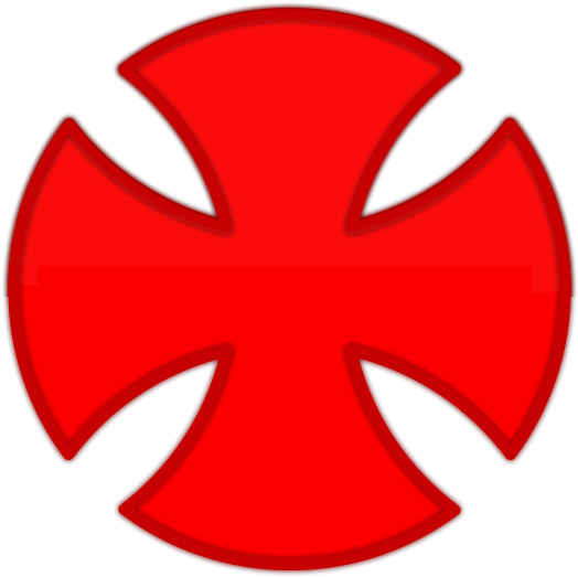 Alisee Templar Cross - Firefighter Freemason (600x600), Png Download