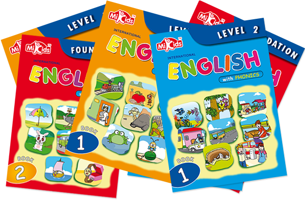 Mikids English Textbooks - English Textbooks Png (600x400), Png Download
