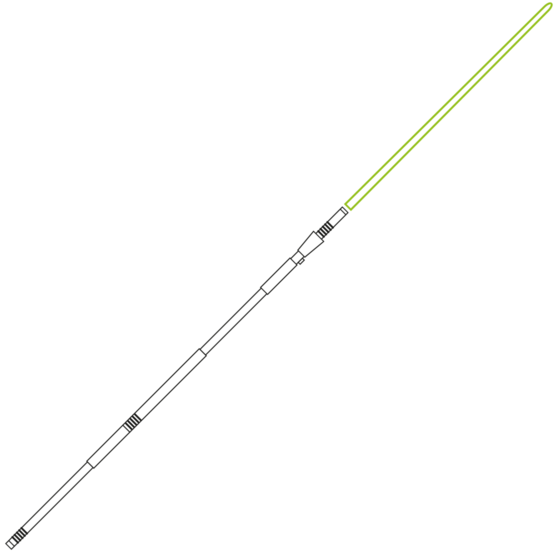 Phase Lightsaber Pike - Diamond Nr770 (573x573), Png Download