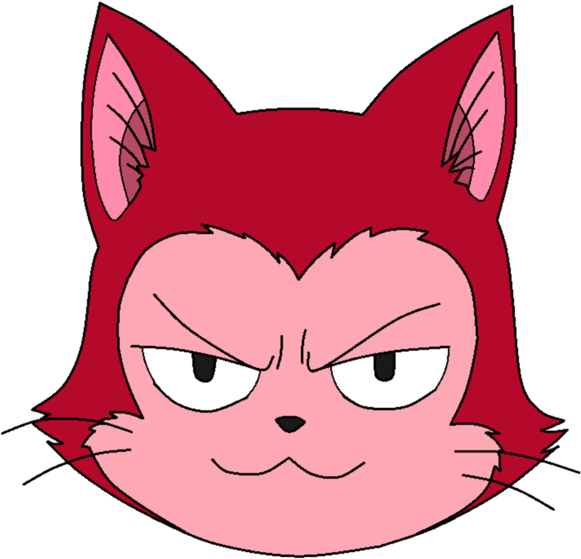 Flat Characters - Lector Fairy Tail Png (852x852), Png Download