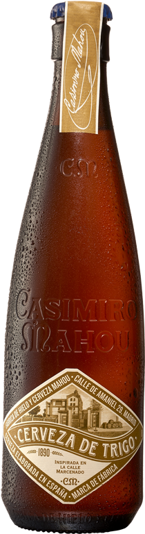 Casimiro Mahou Cerveza De Trigo - Casimiro Mahou Ale (226x770), Png Download