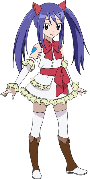 Wendy Fairy Tail Outfits (400x650), Png Download