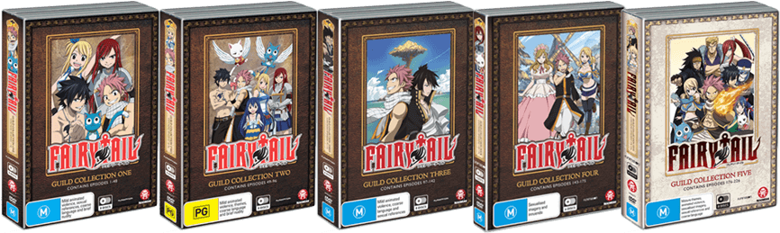 Discover Fairy Tail Manga - Funimation Fairy Tail: Collection One [blu-ray] Usa (880x270), Png Download