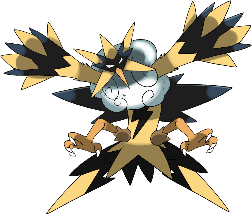 Clipart Black And White Library Articuno Drawing Legendary - Pokemon Zapdos Mega Evolution (900x720), Png Download